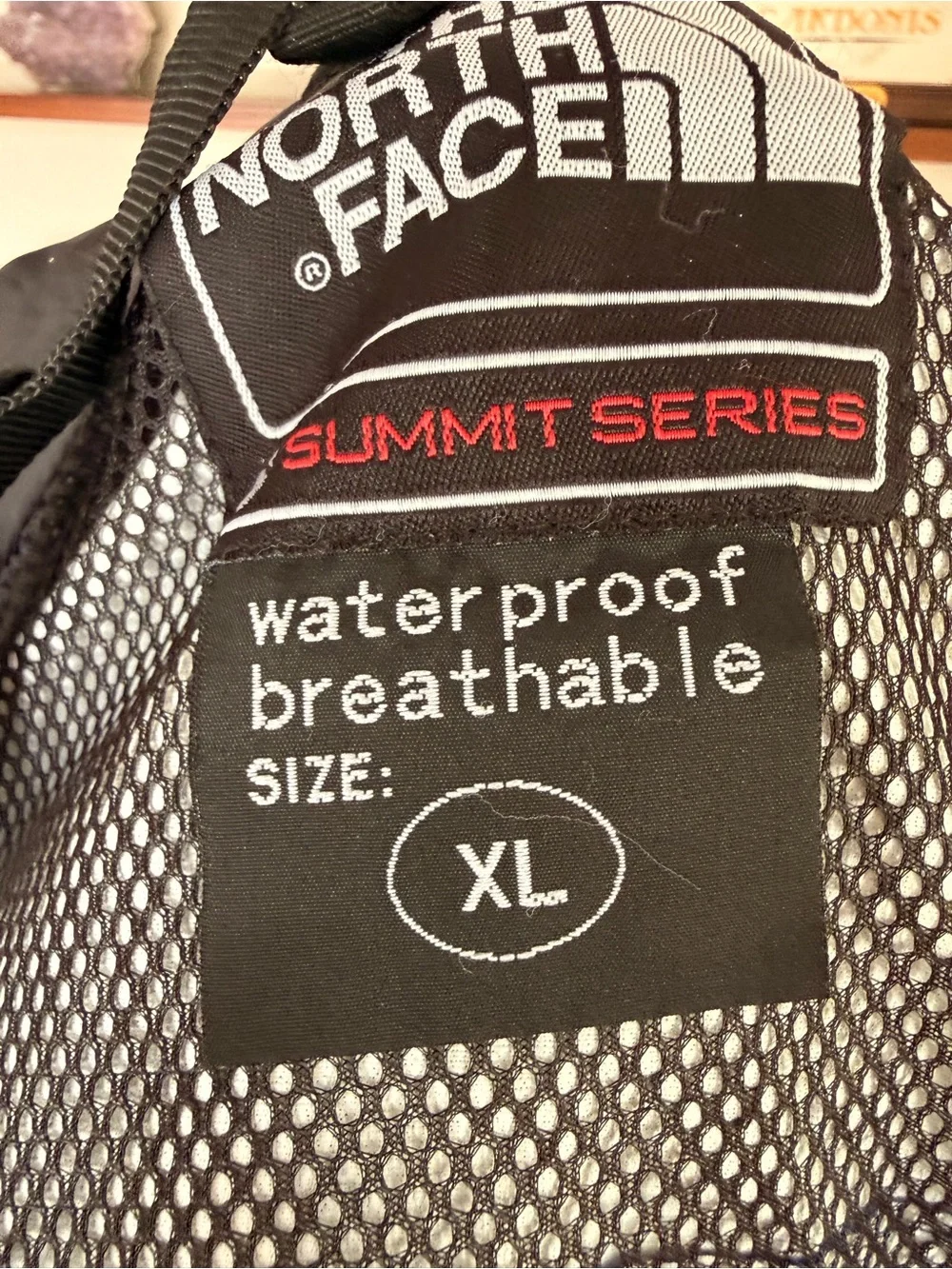 The North Face Royal Blue and Black Summit Series Hooded Shell Jacket